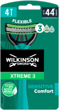 Wilkinson Schwert extra 3 empfindliche Einwegrasierer - 4er Pack