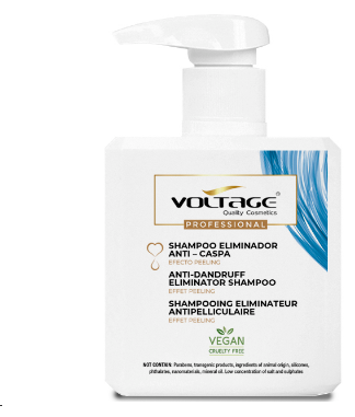 Voltage Cosmetics Professionelles Peeling Shampoo 450 ml Schuppen