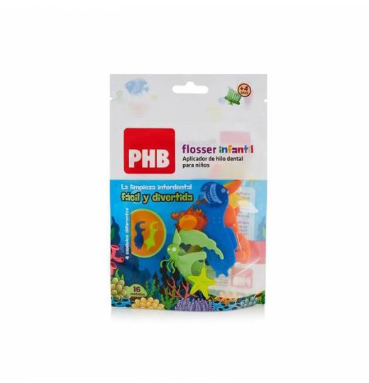 PHB Flosser Dental Thread Applicator Kinder 16 Einheiten