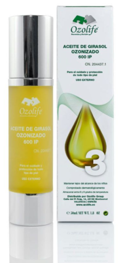 Ozolife Aceite de Girasol Ozonizado 50 ml