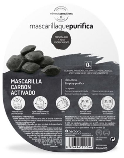 Herbora Aktivkohle-Maske