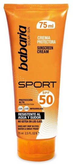 Babaria Solar Sport Gesichtscreme Fp50 von 75 ml