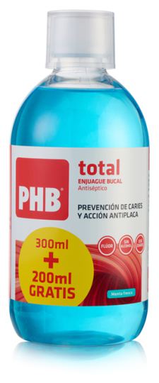 PHB Total Antiseptic Mundwasser 500 ml