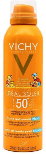 Vichy Ideal Soleil Bruma Anti Arena Infantil Spf50 +