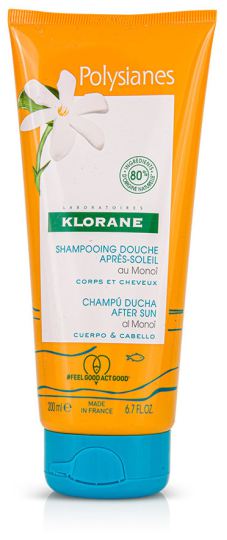 Klorane Polysianes After Sun Shower Shampoo 200 ml