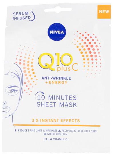 Nivea Q10 + Anti-Falten-Vitamin C + Energisierende Gesichtsmaske