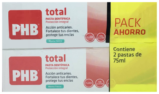 PHB Doppelte Gesamtpaste 75 ml + 75 ml