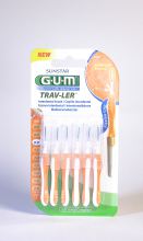 Interdentalb&uuml;rste 0,9 mm Trav-ler 6 uds