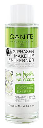 Sante Biphasic Eye and Lip Make-up Remover Oil 110 ml