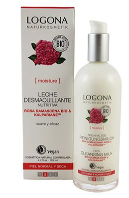 Logona Rose Hydrating Cleansing Milk 125 ml