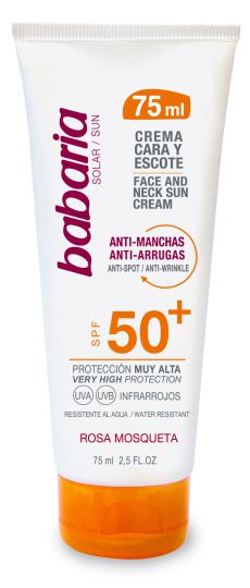 Babaria Fuido Solar Antistain Gesicht und Hals spf 50 von 75 ml