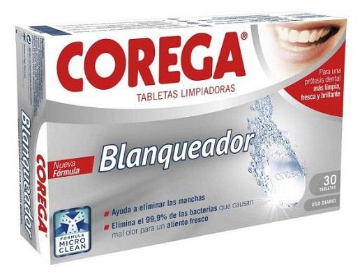 Corega Whitening Daily Care 30 Tabletten