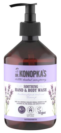 Dr. Konopka's Beruhigende Hand- und K&ouml;rperseife 500 ml