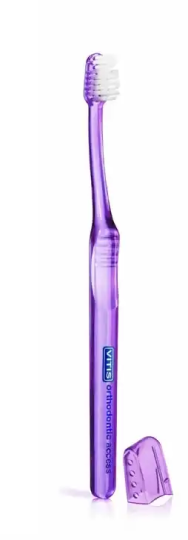 Vitis KFO Zahnb&uuml;rste Pack-V2 + Kieferorthop&auml;die Orthod 15 Ml