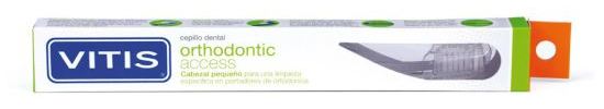 Pack-Vitis kieferorthop&auml;dische Zugang Zahnb&uuml;rste V2 + Erwachsene Orthod 15 Ml