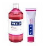 Vitis Set Zahnpflege Zahnpasta 100 gr + Mundwasser 500 ml