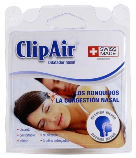 Clip Air Nasendilatatoren 3 Gr&ouml;&szlig;en
