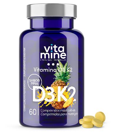 Herbora Vitamin D3 + K2 500 mg 60 Tabletten