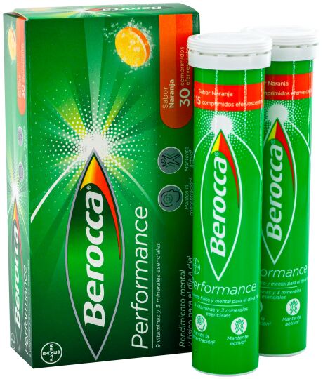 Berocca Performance 30 comprimidos efervescentes