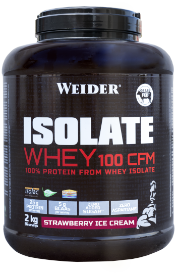 Weider Isolate Whey 100 CFM Erdbeere 2 kg