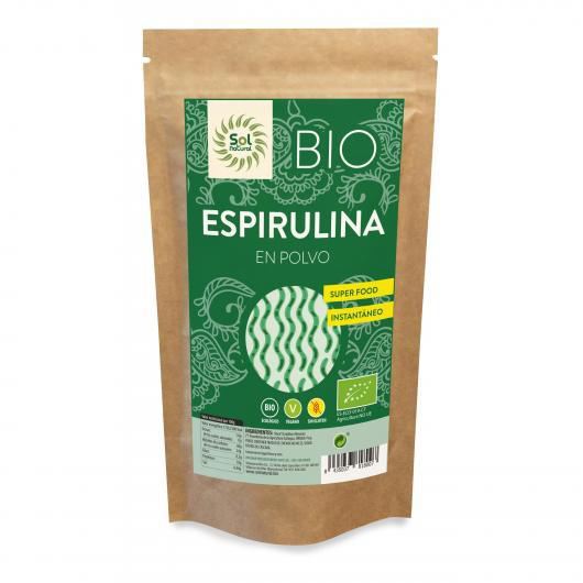 Sol Natural Spirulina-Pulver Bio 125 gr