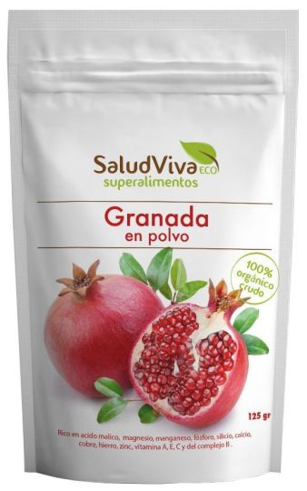 Salud Viva &Ouml;ko-Granatapfel-Pulver 125 gr