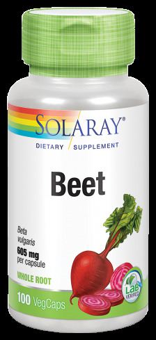 Solaray Beet Vegan 100 Capsules