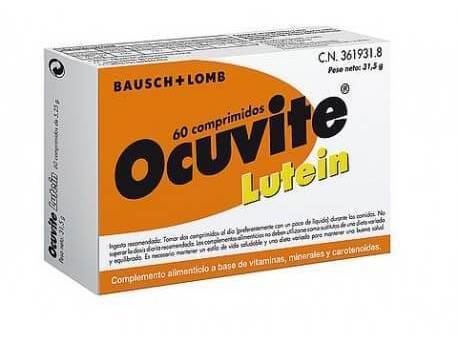Bausch Lomb Ocuvite Lutein 60 Tabletten