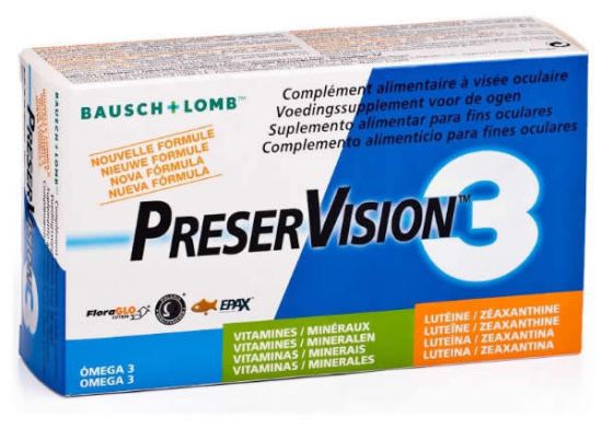Bausch Lomb PreserVision 3 60 Kapseln