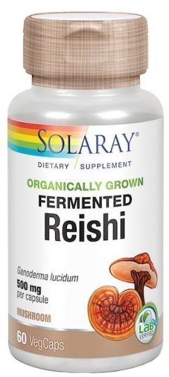 Solaray Fermentierter Reishi 500 mg 60 Gem&uuml;sekapseln