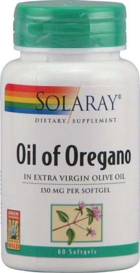 Solaray &Ouml;l Oregan 150 mg 60 Perlen