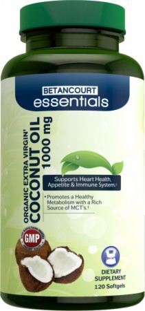 Betancourt Essentials Coconut Oil 1000 mg 120 Kapseln