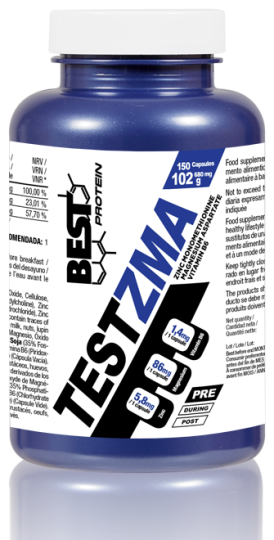 Best Protein Testzma 150 Kapseln 680 mg