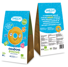 Galletas de espelta con manzana ecologico (220 g)