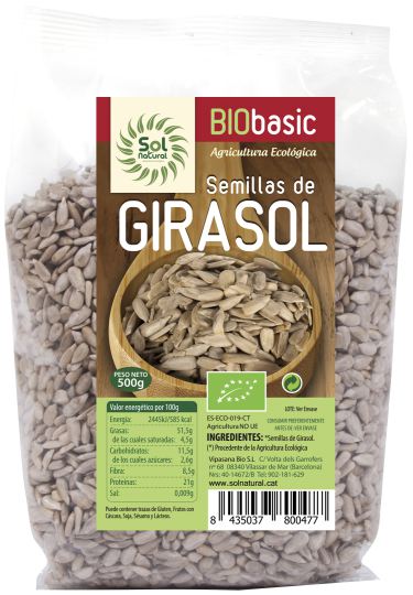 Sol Natural SAMEN DER SONNENBLUME BIO SOLNATURAL