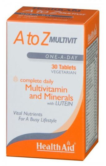 HealthAid Multivitamine und Mineralstoffe A-Z 90 Tabletten