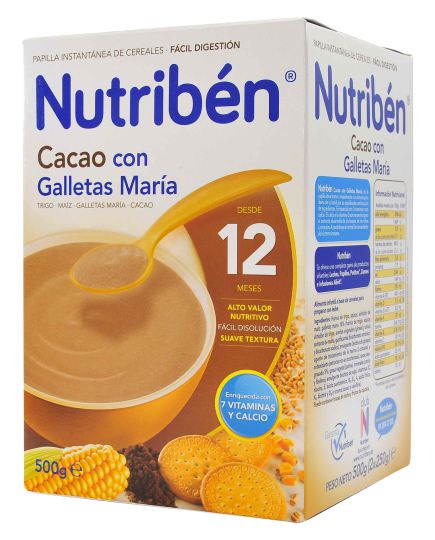 Nutrib&eacute;n Cocoa porridge with Mary Cookies 500 g