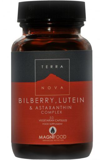 Terranova Heidelbeer-Lutein-Astaxanthin-Komplex (Augenkomplex) 50 Kapseln