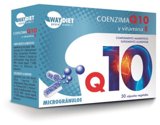 Waydiet Way Diet Coenzym Q10 und Vitamin E 30 Kapseln