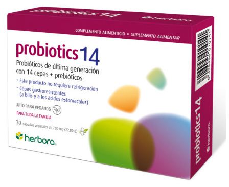 Herbora Probiotika14 mit 30 Kapseln