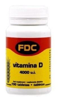 FDC Vitamin D 4000 und 100 Tabletten