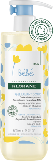 Baby Beruhigende Calendula Sanftes Reinigungsgel 500 ml