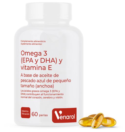 Herbora Omega 3 mit Vitamin E 60 Perlen