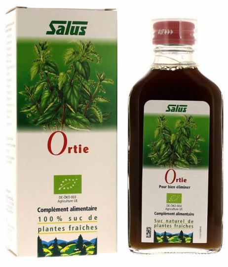 Salus Brennnessel-Saft 200ml. Schoenenberger