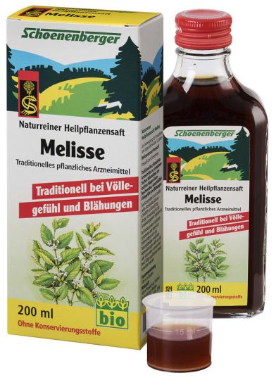 Salus Melisa Juice 200ml. Schoenenberger