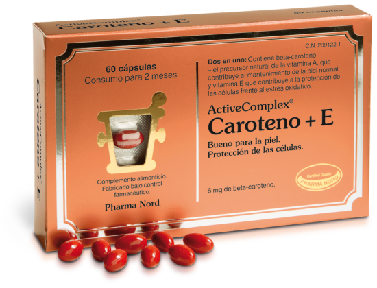 Pharma Nord Active Carotin + E 60COMP.