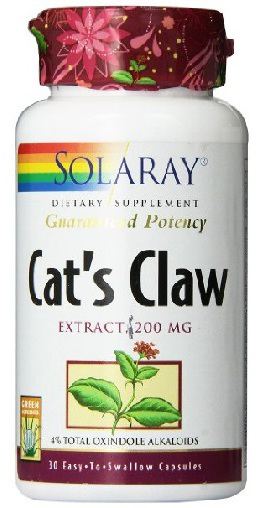 Solaray Katzenklaue 200 mg 30 Kapseln