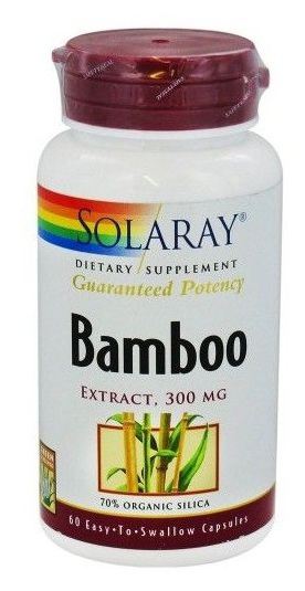 Solaray Bambus 300 mg 60 Kapseln