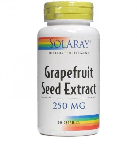 Solaray Grapefruitsamen Grapefruit 60 Kapseln