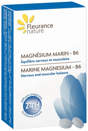 Fleurance Nature Marine Magnesium B6 60 Tabletten